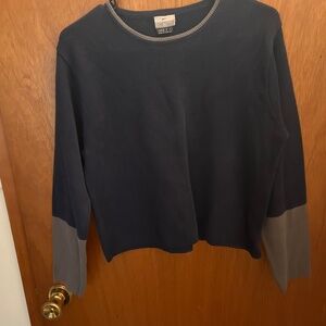 Long sleeve crop Nike golf top